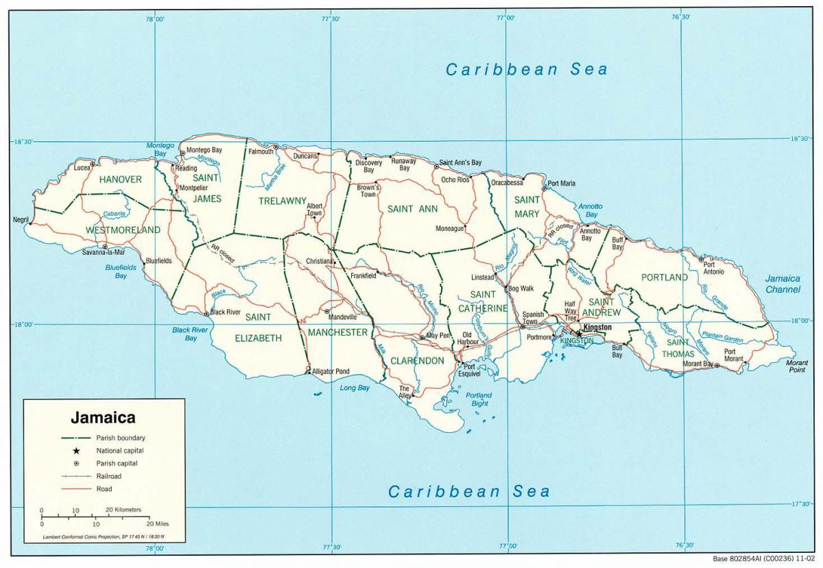 jamaica street näytä kartta