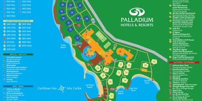 Kartta grand palladium jamaica resort